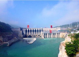 贵州泄压口-贵州乌江沙沱水电站